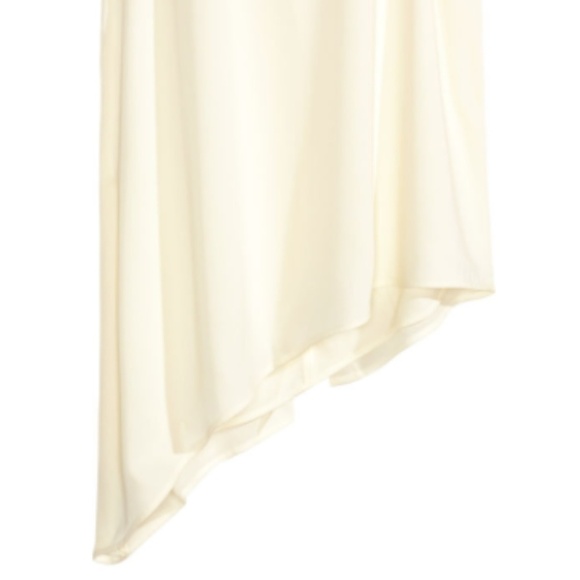 H&M // high neck chiffon asymmetrical tank - Picture 5 of 8